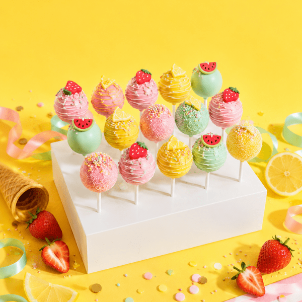 Display voor 16 cakepops (10 st.) - Cupcakedozen.nl