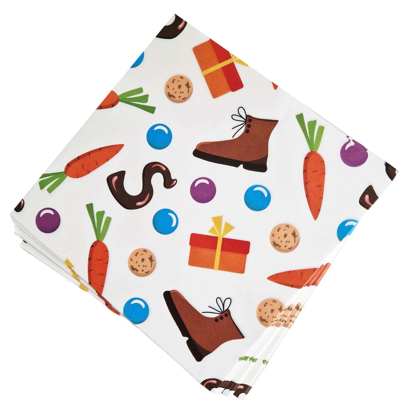 Vetvrij papier - Sinterklaas (100 st) - Cupcakedozen.nl