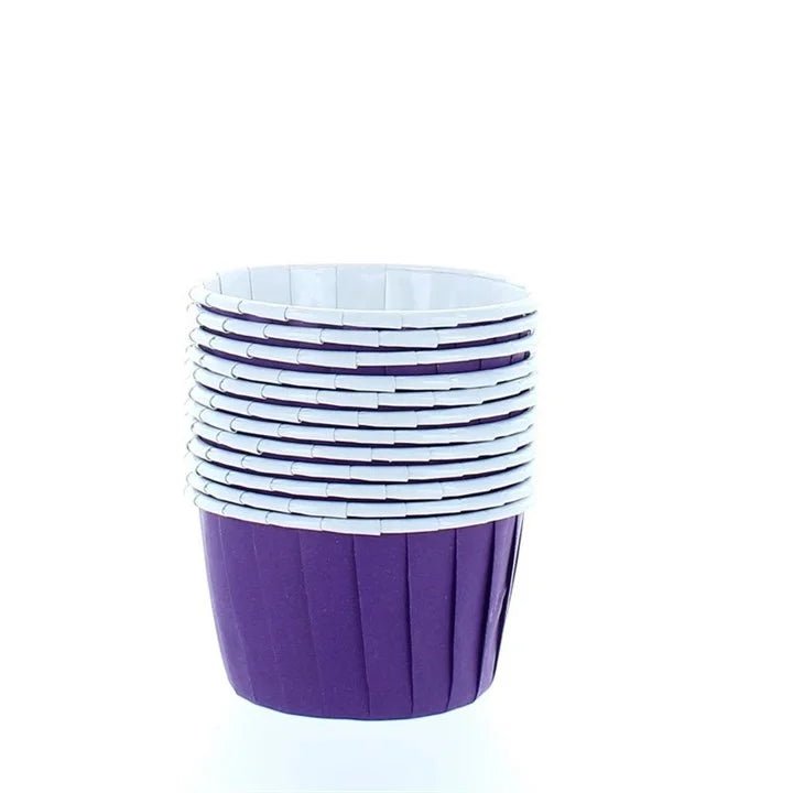 Cupcake bakjes paars (72 st.) - Cupcakedozen.nl