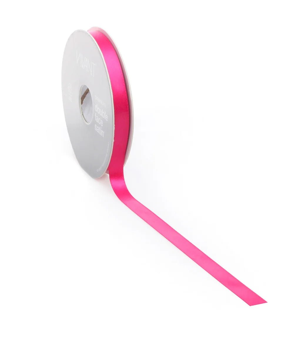 Premium lint satijn - Fuchsia - Cupcakedozen.nl