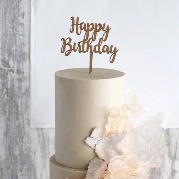 Taart toppers - Cupcakedozen.nl