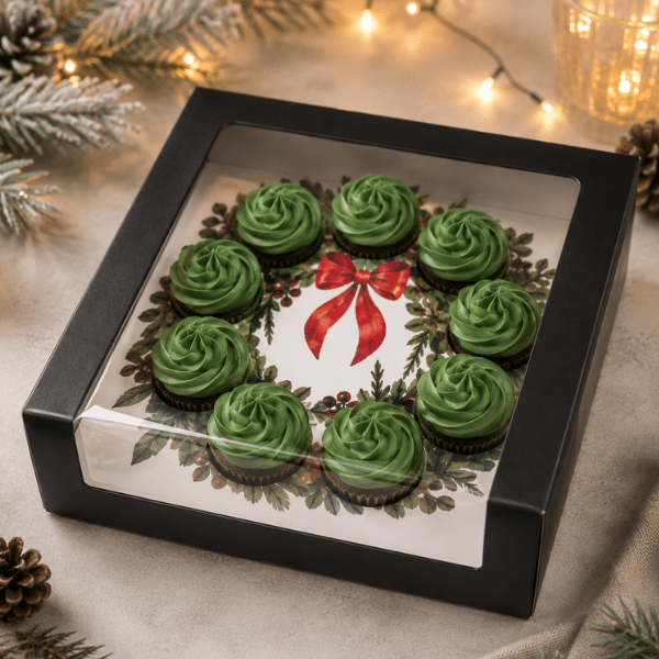 Kerst / Nieuwjaar - Cupcakedozen.nl