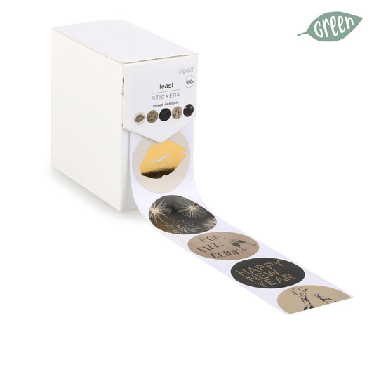 Etiket - Happy New Year (500 st) - Cupcakedozen.nl