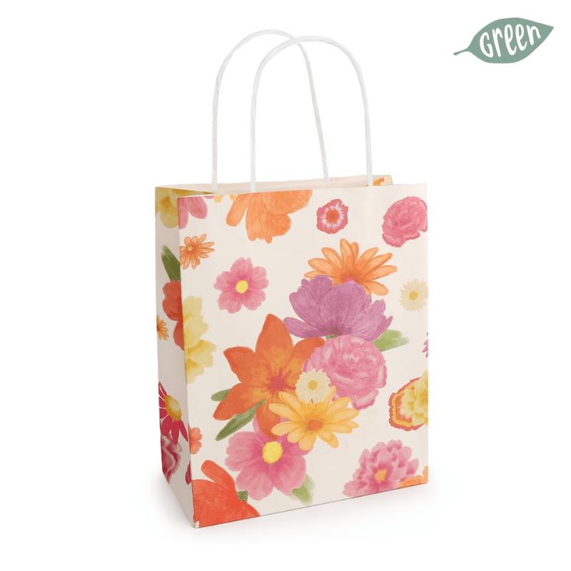 Cadeautas fleurig (5 st) - Cupcakedozen.nl
