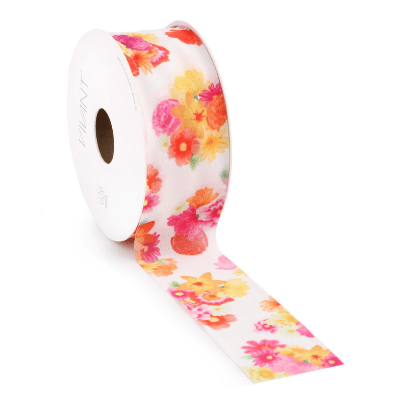 Lint fleurig (40mm x 20m) - Cupcakedozen.nl