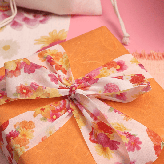 Lint fleurig (40mm x 20m) - Cupcakedozen.nl