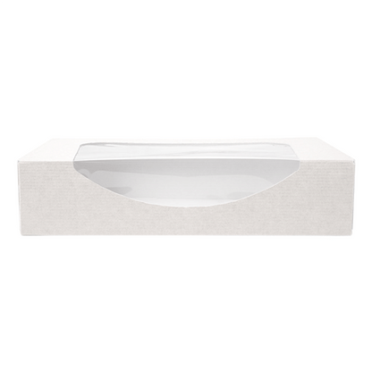 Witte doos voor 2 donuts (50 st.) - Cupcakedozen.nl