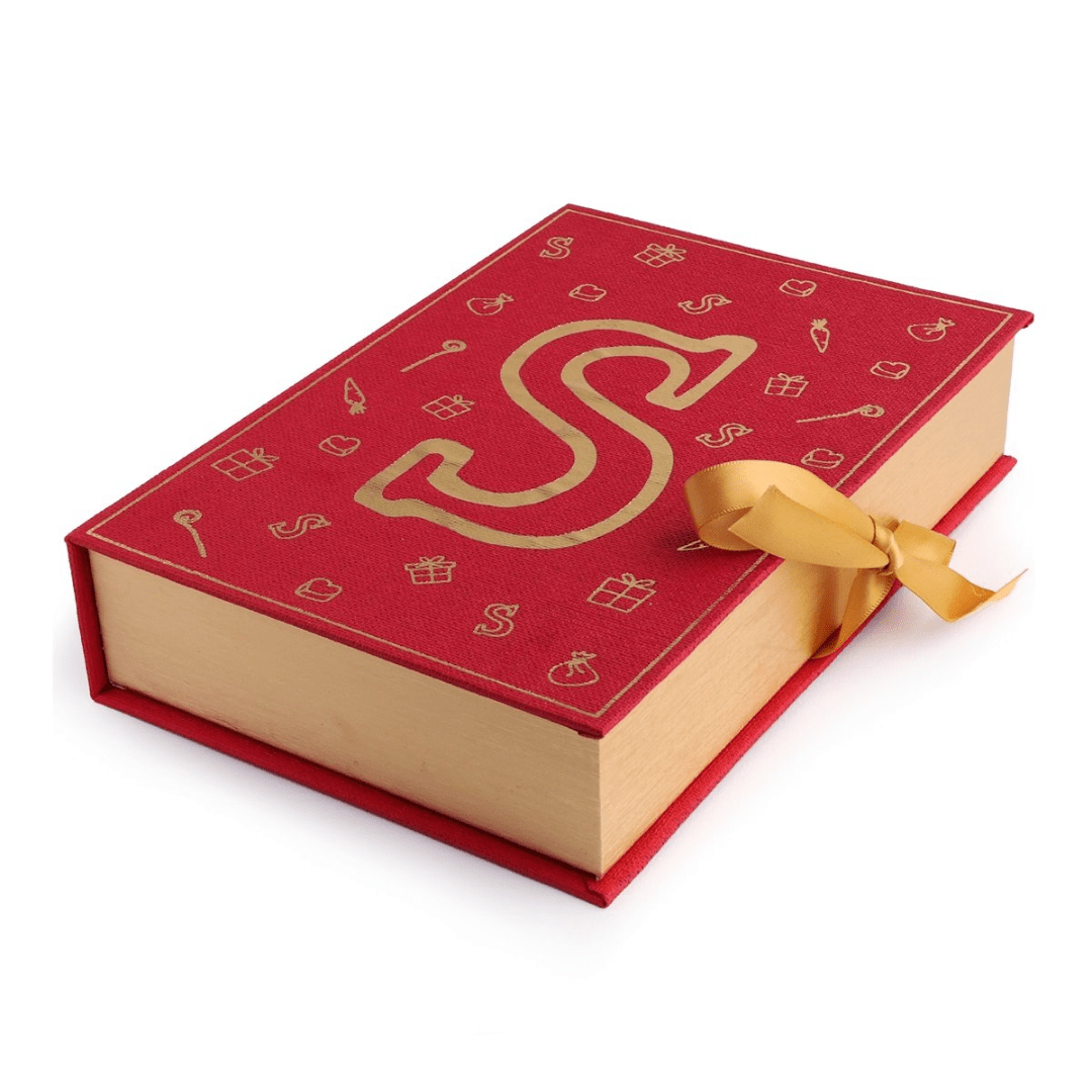 Sint boek - 23,5x16x5cm (voedselveilig) - Cupcakedozen.nl