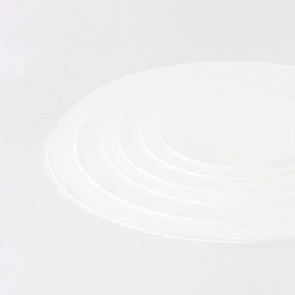 MDF cakeboards - Ø10cm (10 st) - Cupcakedozen.nl