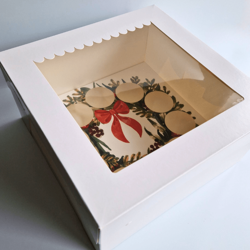 Weihnachtskranz cupcakes kaufen