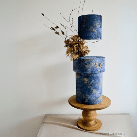 Zijsteun voor zwevende taartlaag - Cupcakedozen.nl