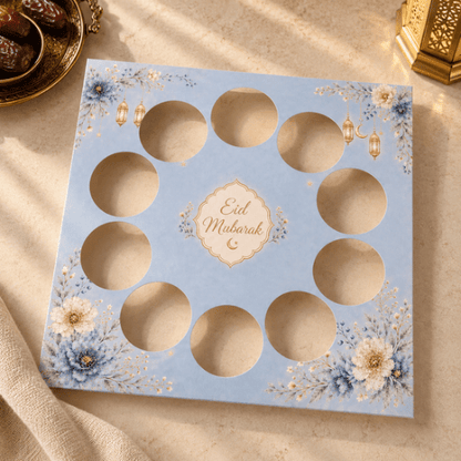 Inlegger cupcakes - Eid Mubarak (10 st) - Cupcakedozen.nl