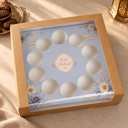 Inlegger cupcakes - Eid Mubarak (10 st) - Cupcakedozen.nl