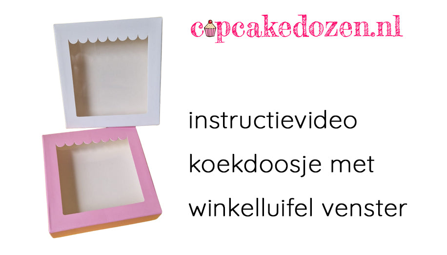 Video laden: Anleitungsvideo Cookie Boxen