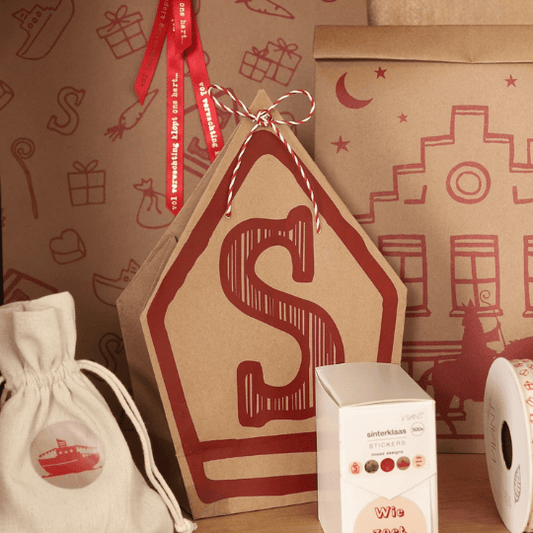 Cadeauzakje Sinterklaas Mijter (5 st) - Cupcakedozen.nl