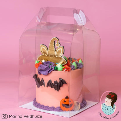 doos voor halloween taartje