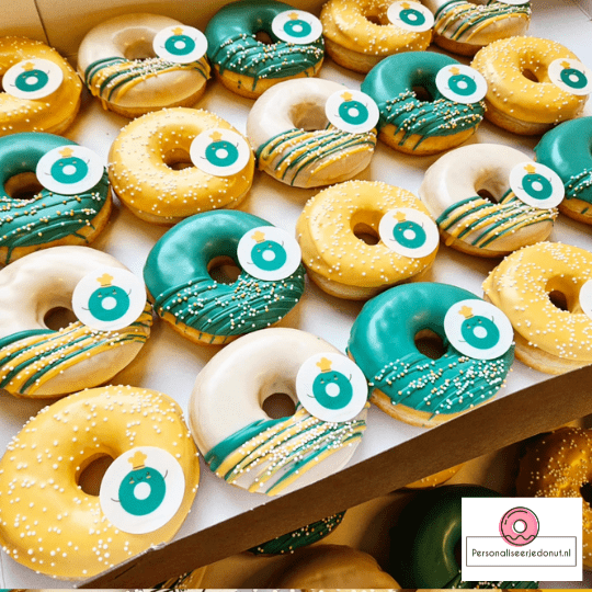 Kraft sweet box - 32x20x6 (25 st) - Cupcakedozen.nl