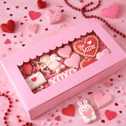 valentijn doosje koekjes