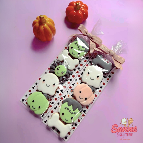 Kekskarte Halloween - 7x21cm (25 St)