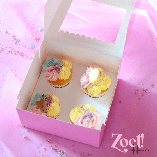 pasen doos cupcakes