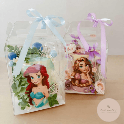 Transparante taartdoos met handvat (10 st) - Cupcakedozen.nl