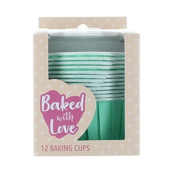 Cupcake bakjes mint (72 st.) - Cupcakedozen.nl