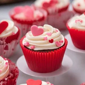 Rode baking cups (360 st.) - Cupcakedozen.nl