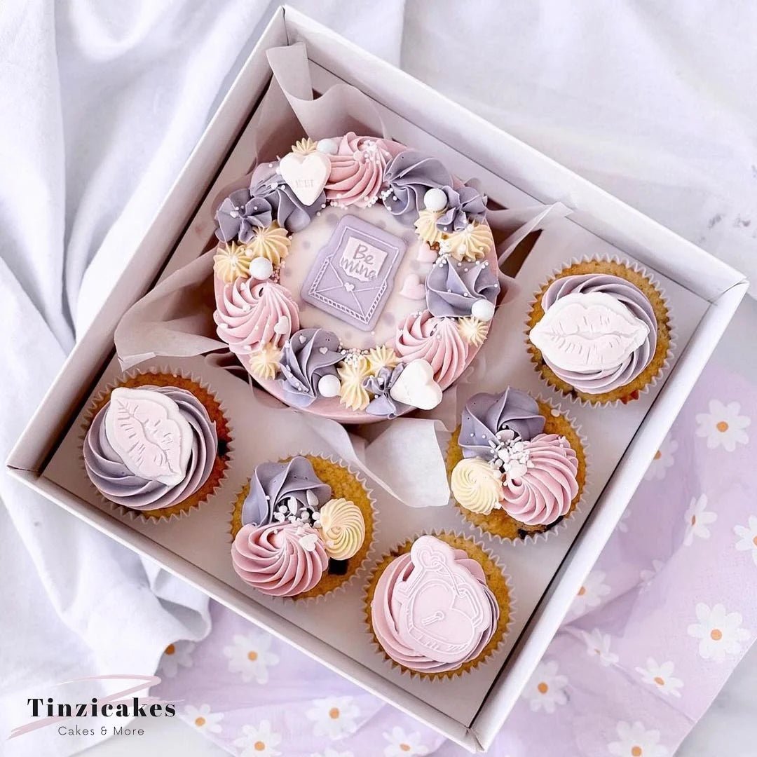 Bento combibox + 5 cupcakes (10 st) - Cupcakedozen.nl