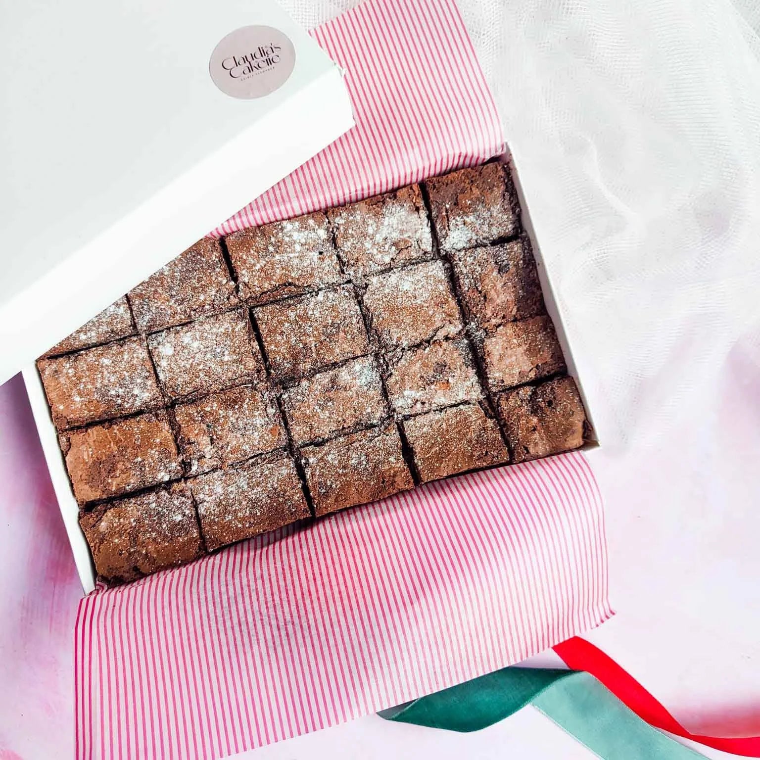 Luxe browniebox (10 st) - Cupcakedozen.nl