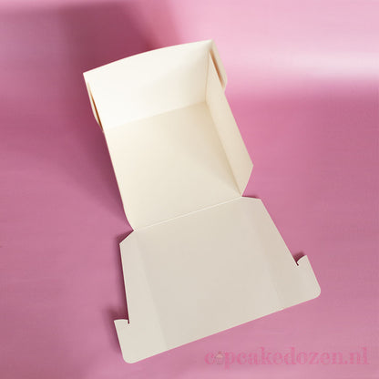 Hoge taartdoos 30x30x30 - luifel (10 st) - Cupcakedozen.nl