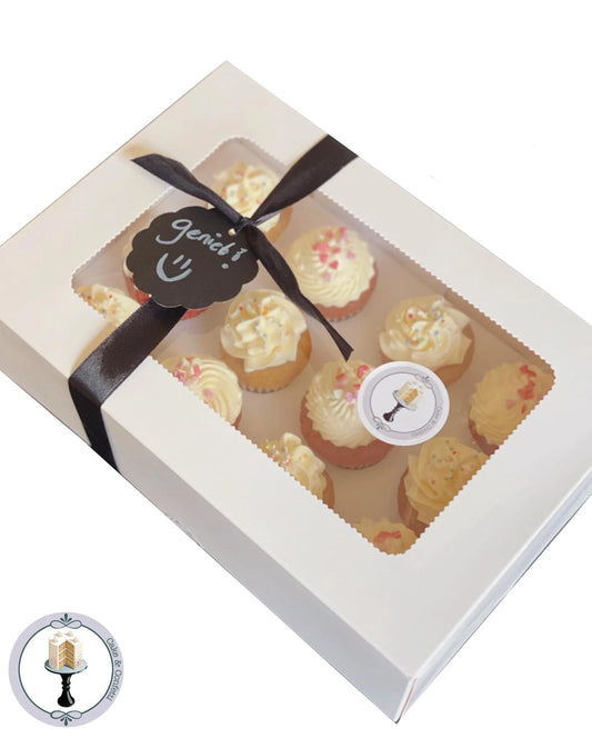 Ronde labels Ø5,8cm - Zwart (50 st.) - Cupcakedozen.nl