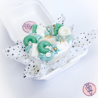 Vetvrij papier - zwarte stippen (100 st) - Cupcakedozen.nl