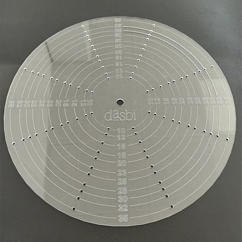 Stapeltaart Sjabloon tot Ø35cm - Cupcakedozen.nl