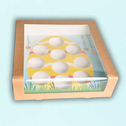 Inlegger cupcakes - Pasen - 10 cupcakes (10 st) - Cupcakedozen.nl
