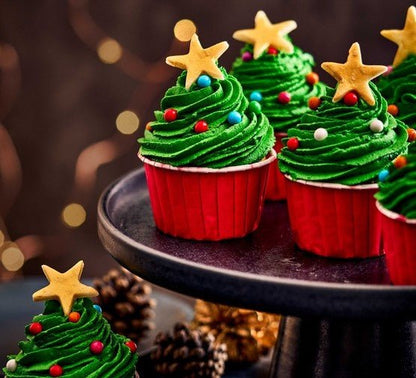 Cupcake bakjes rood (72 st.) - Cupcakedozen.nl