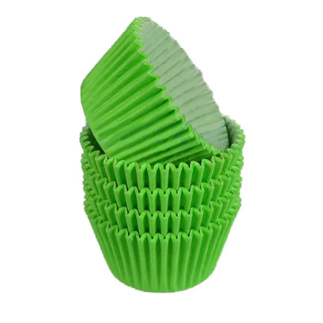 Limoengroene baking cups (360 st.) - Cupcakedozen.nl
