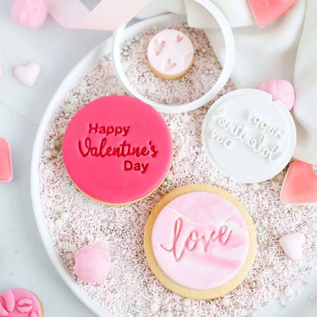Koekstempel - Love - Cupcakedozen.nl