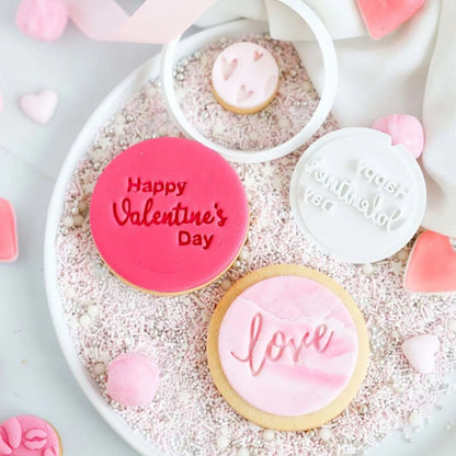 Koekstempel - Love - Cupcakedozen.nl