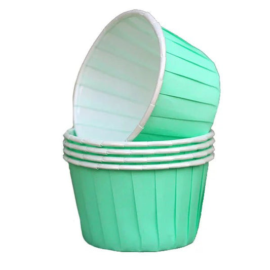 Cupcake bakjes mint (72 st.) - Cupcakedozen.nl
