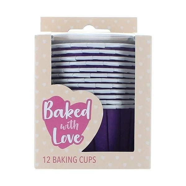 Cupcake bakjes paars (72 st.) - Cupcakedozen.nl