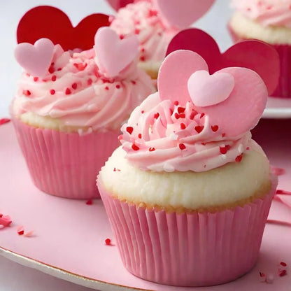 Roze baking cups (360 st.) - Cupcakedozen.nl