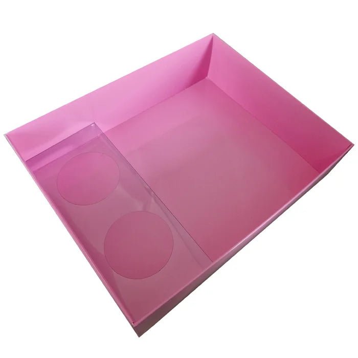 Inlegger voor 2 cupcakes van gerecycled plastic (25 st) - Cupcakedozen.nl
