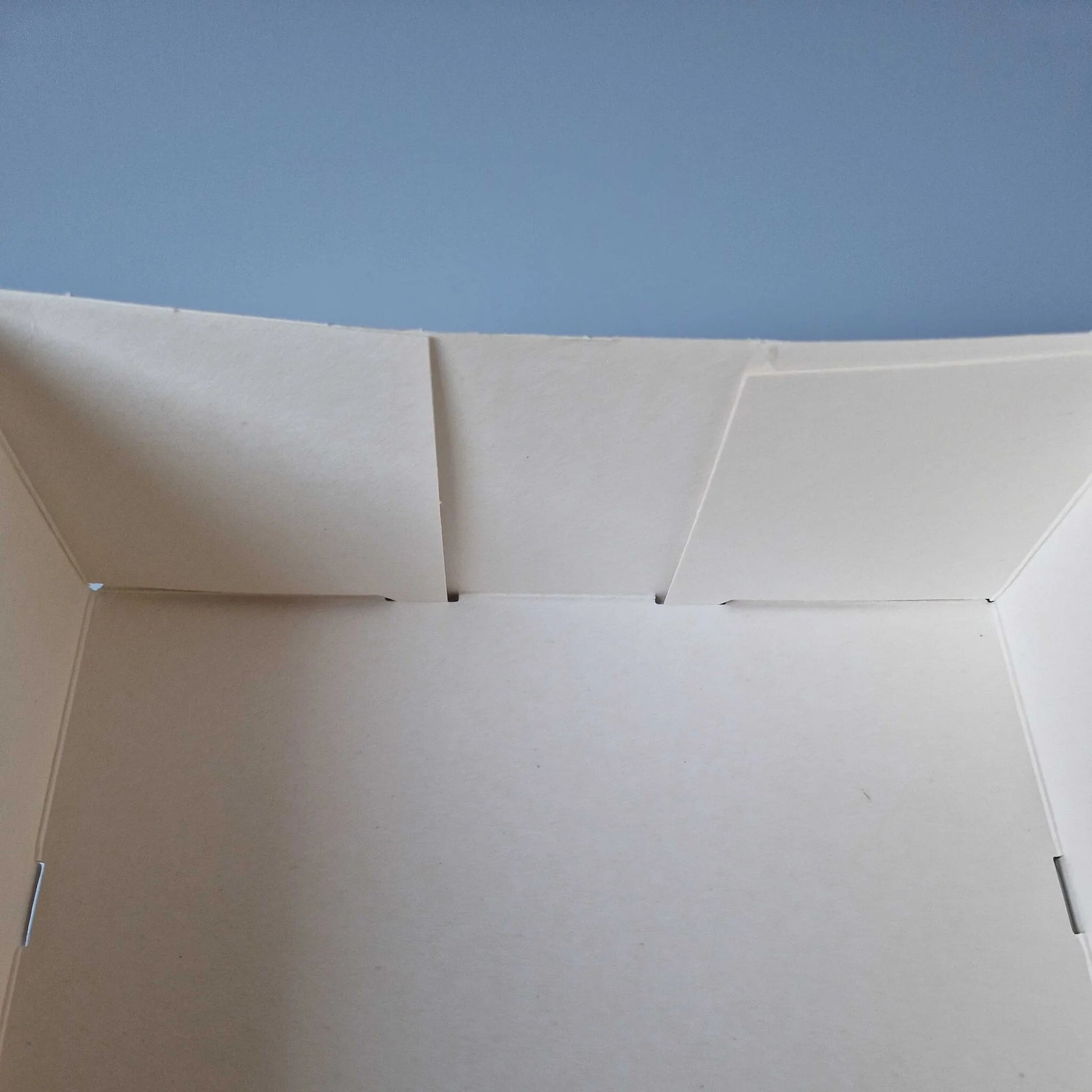 Witte taartdoos rond venster - 21x21x8 (25 st) - Cupcakedozen.nl