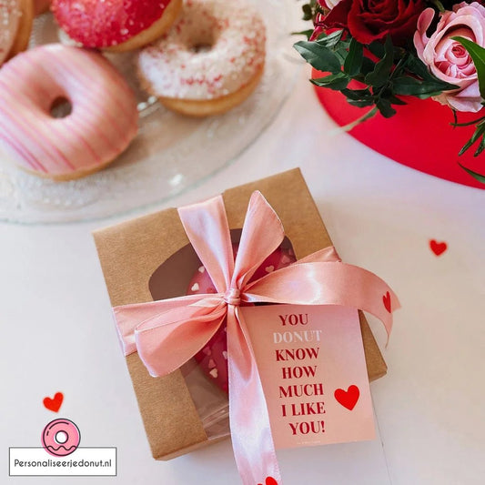 Biologisch kraft doosje voor 1 donut (250 st.) - Cupcakedozen.nl