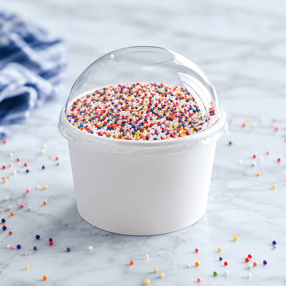Dot cake bakjes met koepeldeksel (50 st) - Cupcakedozen.nl