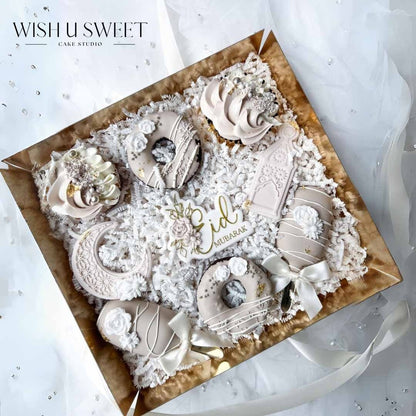 Sweet box goud - 26x24,5x4,5 (25 st) - Cupcakedozen.nl