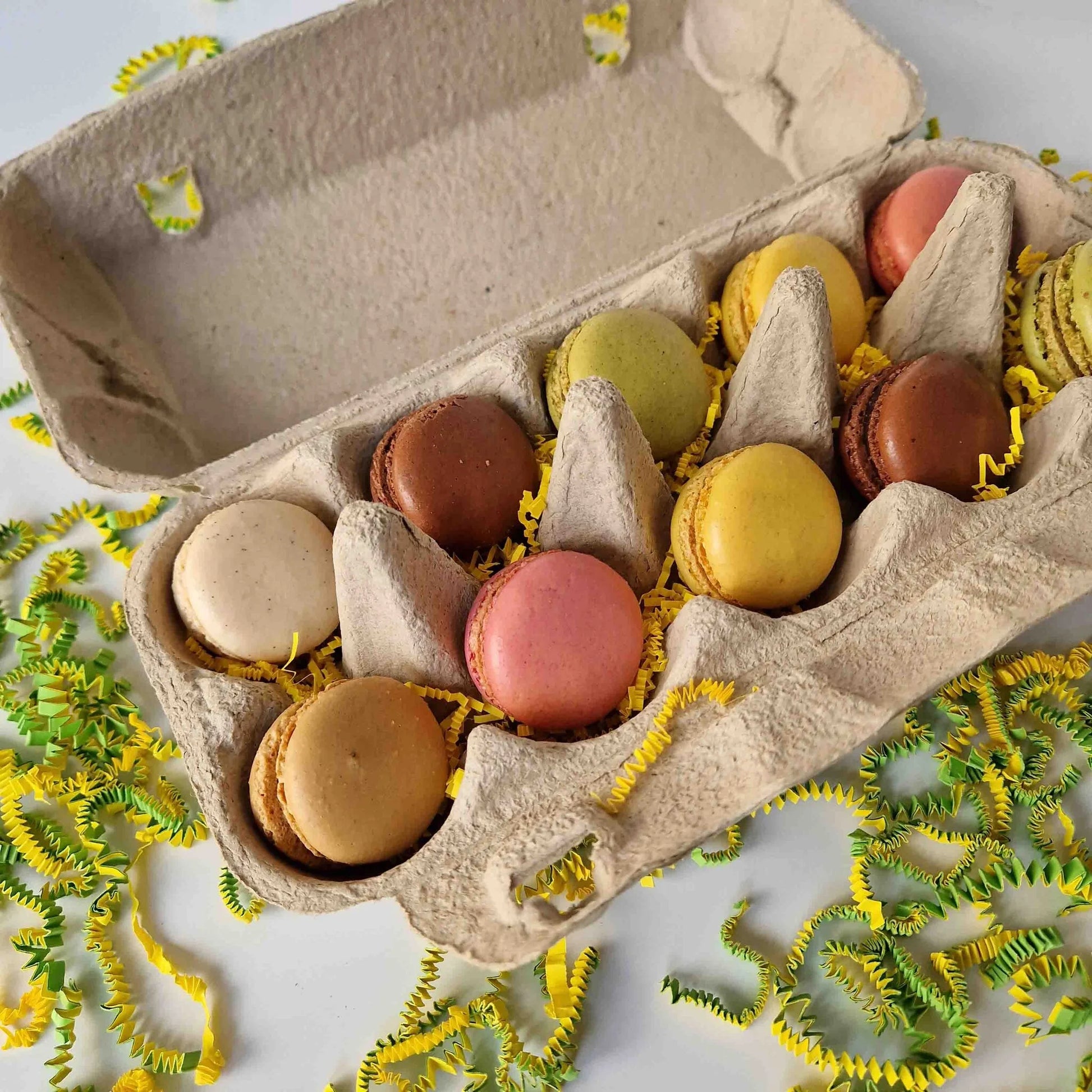 Eco eierdoosje voor 10 sweets (10 st) - Cupcakedozen.nl