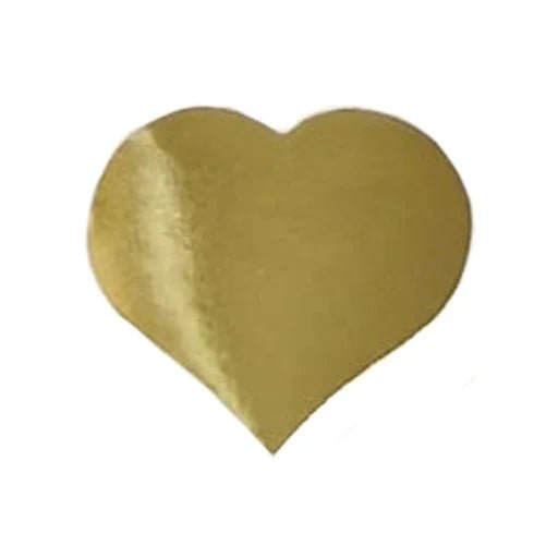 etiket hart goud
