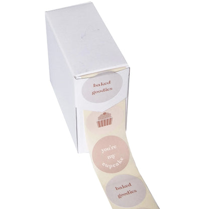 Etiket - Cupcakes (500 st) - Cupcakedozen.nl