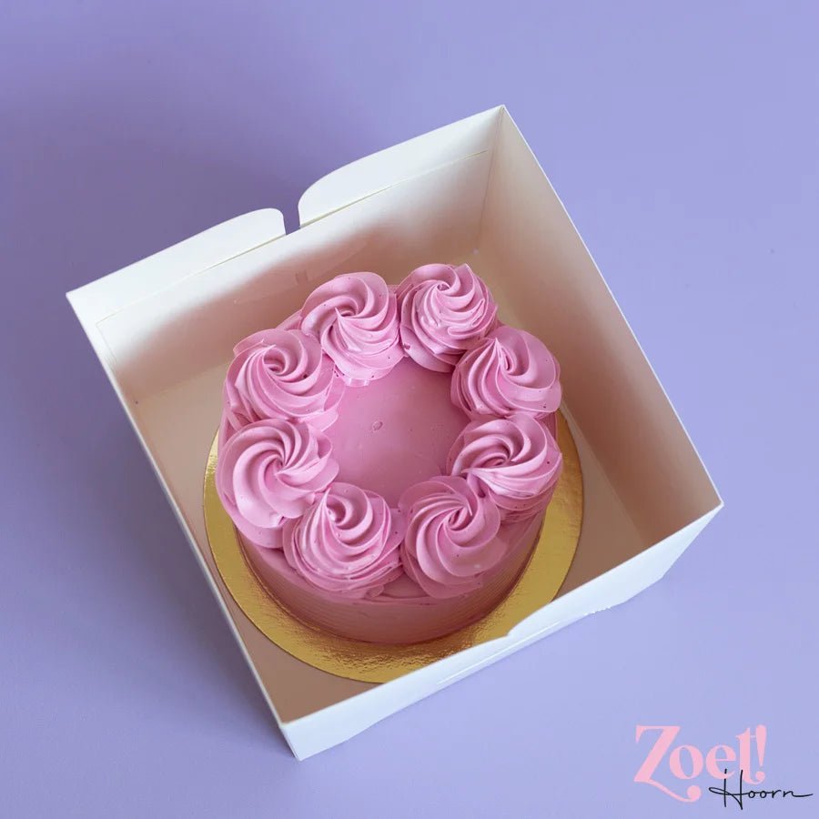 Taartdoos 20x20x15 - luifel (10 st) - Cupcakedozen.nl